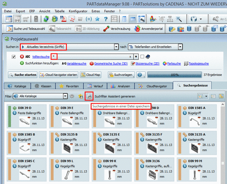 Dialogfenster "Dateiinformation" -> Registerseite "Benutzerdefiniert"