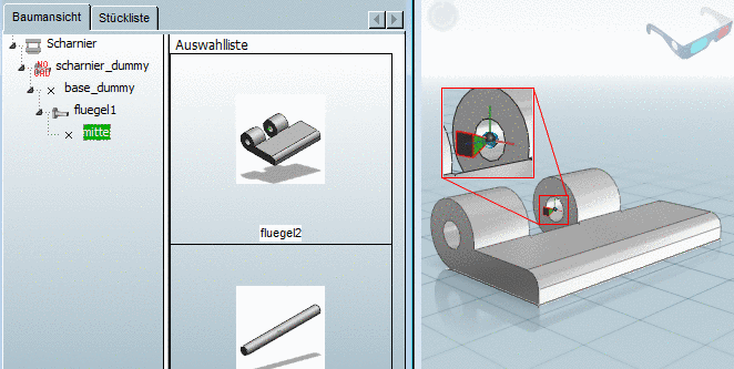 PARTdataManager Toolbar LinkDatabase