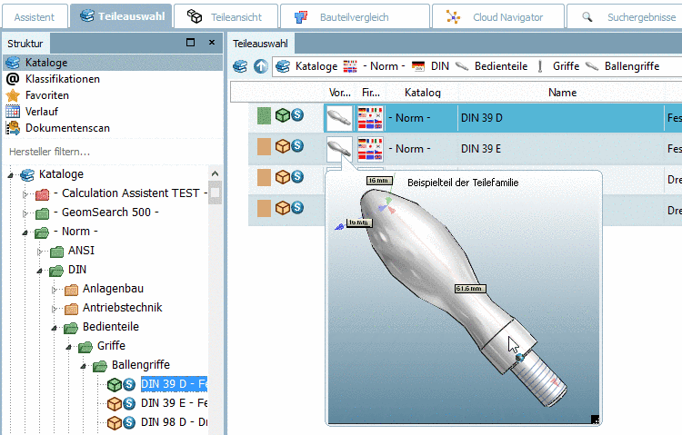 3D Tooltip in "Details"-Ansicht