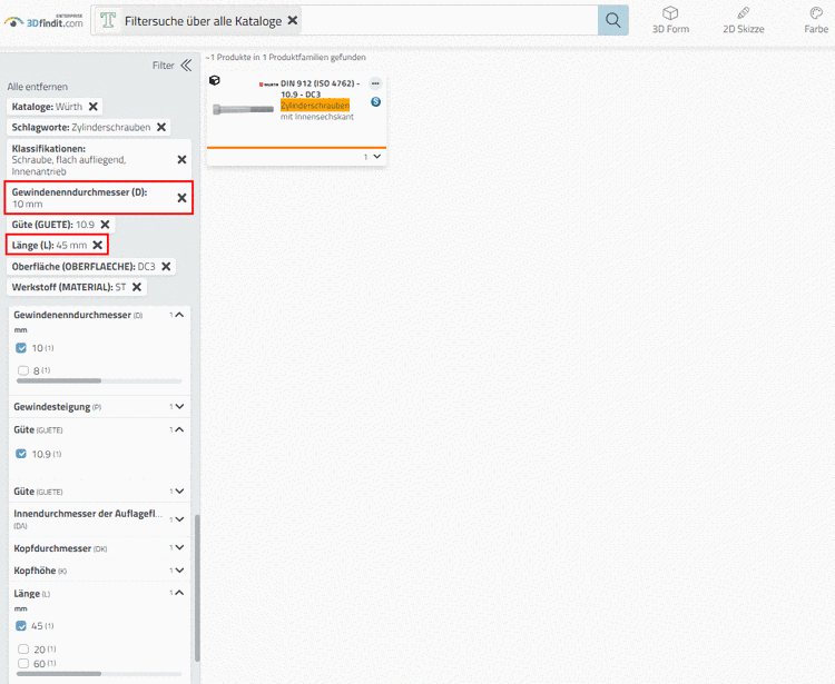 Ergebnis – Ansicht 2