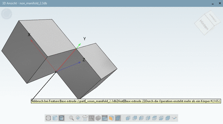 Fehler: "Mehr als ein Körper"