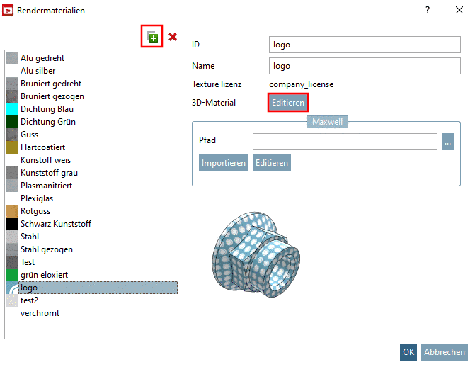 Beispiel: Mehrere SolidWorks Schnittstellen parallel installiert