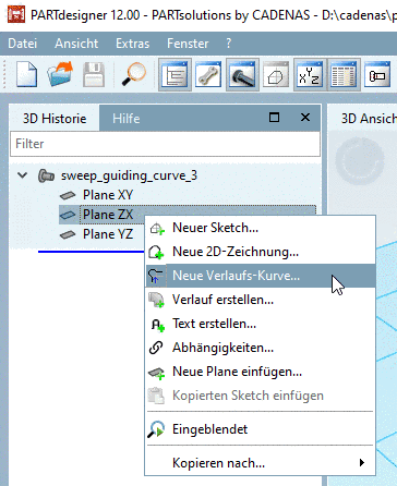 Hier im Beispiel wurde nach einem Teilstring der Zeichnungsnummer gefiltert.