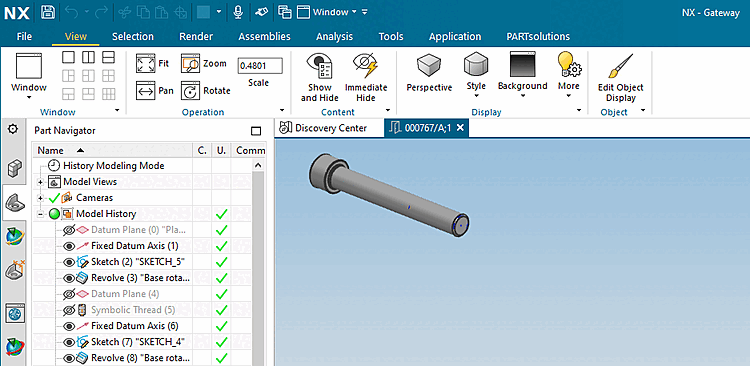 Document in CAD
