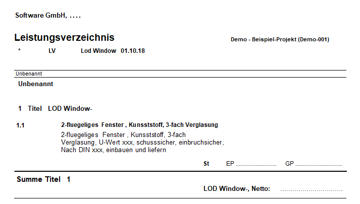 Geöffnet in Ausschreibungssoftware