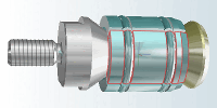 Bauteil markiert