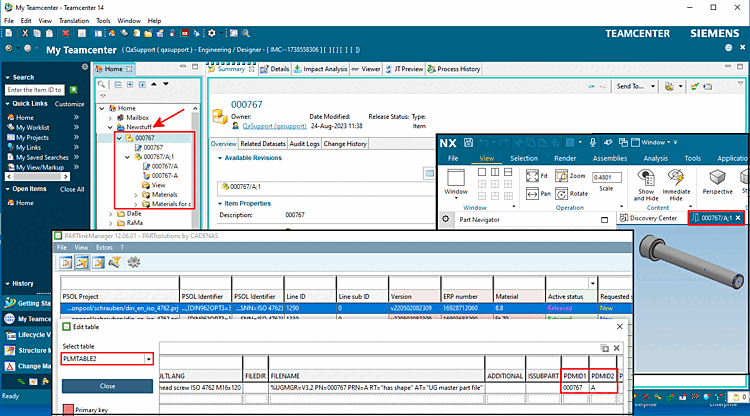 Document in Teamcenter