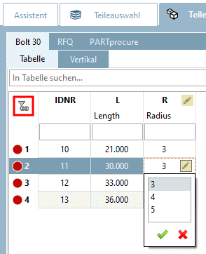 Wertebereich ungefiltert: "3,4,5"