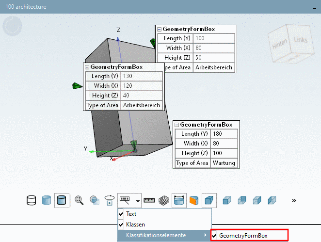 Klassifikationselemente -> GeometryFormBox
