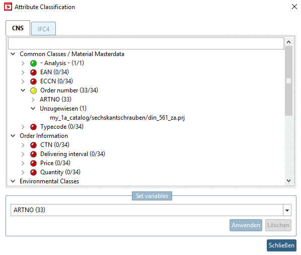 Es wurden 33 von 37 Projekten klassifiziert.
