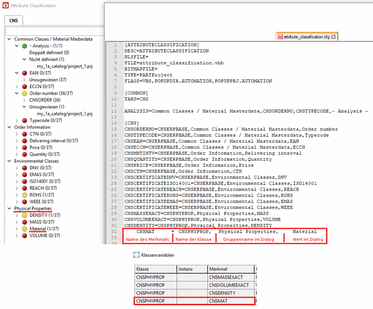 Projekte im Batchlauf klassifizieren