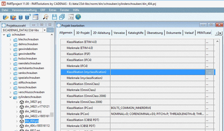 Allgemein -> Klassifikation (my_class)