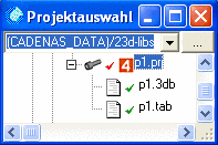 Projekt mit Status 4