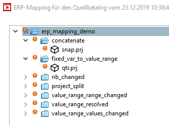 Nur Projekte mit werden angezeigt.