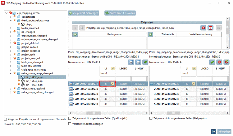 Nicht zugeordneter Wert von "38"