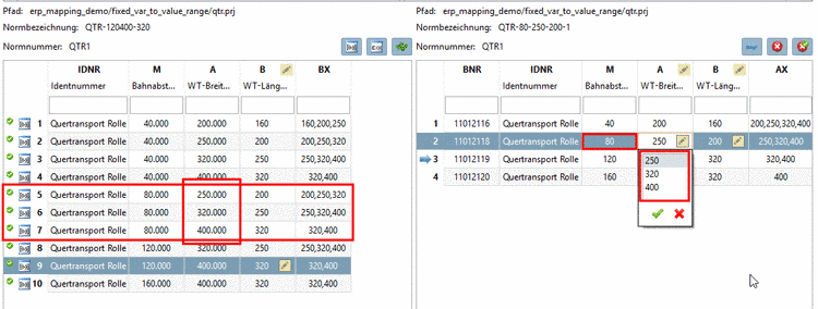 Kontrolle der Zuweisung