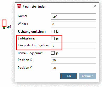 EinfügelinieEinfügelinie