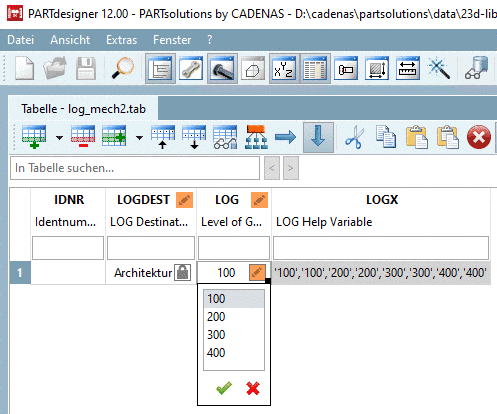 LOGDEST = Architektur