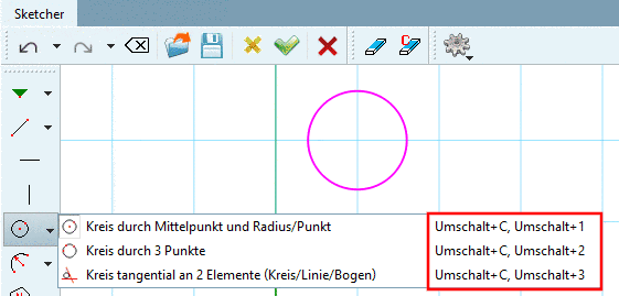 Alternative Shortcut-Aufrufe