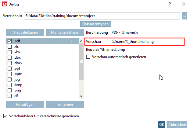 Eindeutige Beschreibung eingeben