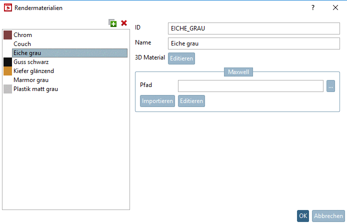 Eiche grau ausgewählt