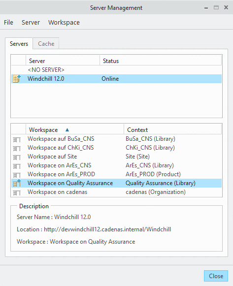 Server registration