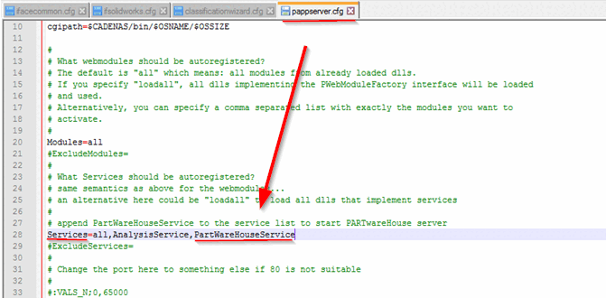 Services=all,AnalysisService,PartWareHouseService