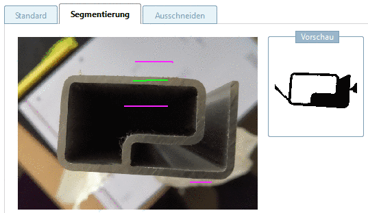 In dieser beispielhaften Abbildung sind alle Suchmethoden bereits einmal benutzt worden und somit aufgelistet. Die Volltextsuche und die Topologiesuche sind aktiviert und werden beim nächsten Suchlauf verwendet.