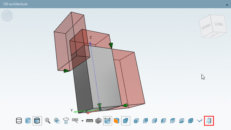 Beispiel mit 3Dfindit Enterprise: Der eingeloggte User kann momentan nur die Ausprägung M10x50 exportieren, da nur hier sowohl eine ERP-Nummer wie auch ein Preis eingetragen ist und somit nur hier die Statusanzeige auf Grün steht (entsprechend der eingetragenen Exportbedingung).