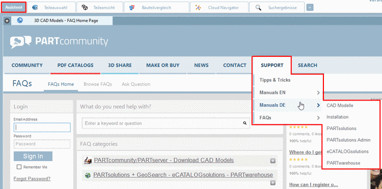 Da im Beispiel nur eine Projektzeile einen Eintrag in der LInkDB hat, wird nur diese eine angezeigt.