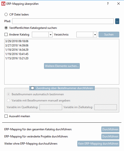Konfigurieren - DatenbankDatenbankEinstellungen