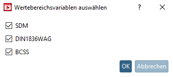 Tabbed page "Assign rights"