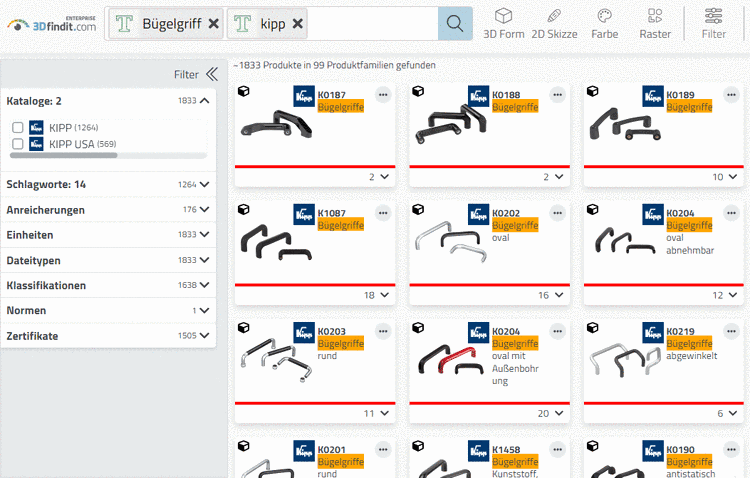 Selektion der Bodenfläche