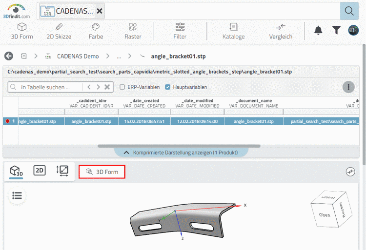 Unterschied zum Original