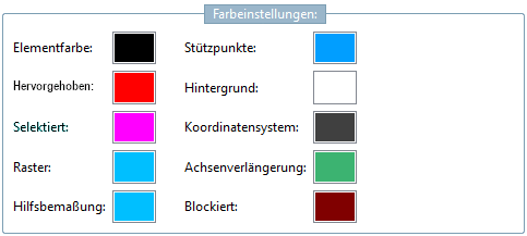 Farbeinstellungen