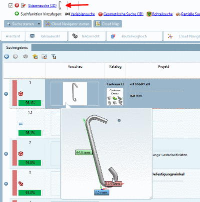 Beispiel "Export" Toolbar
