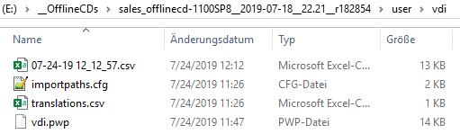 "TextUnderIcon" beispielhaft anhand der "Standard" Toolbar