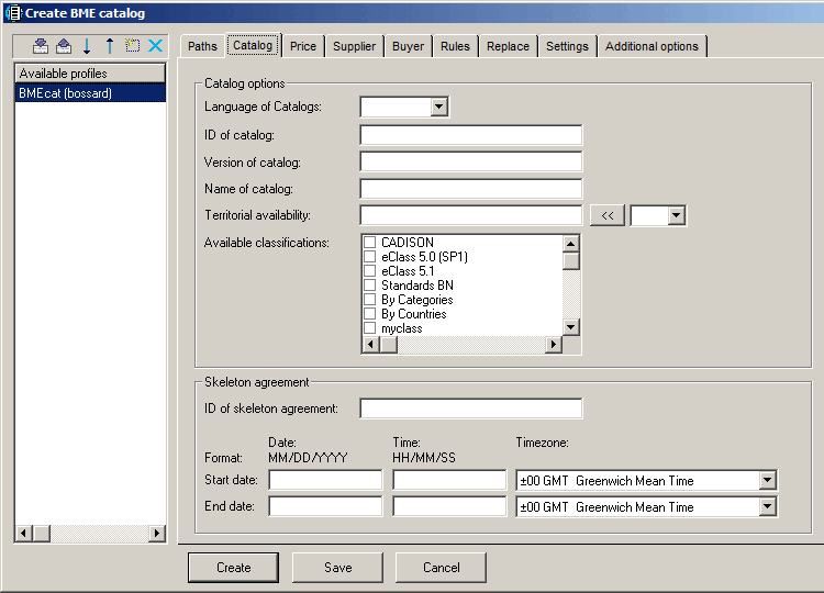 Dialogseite Katalog [Catalog]