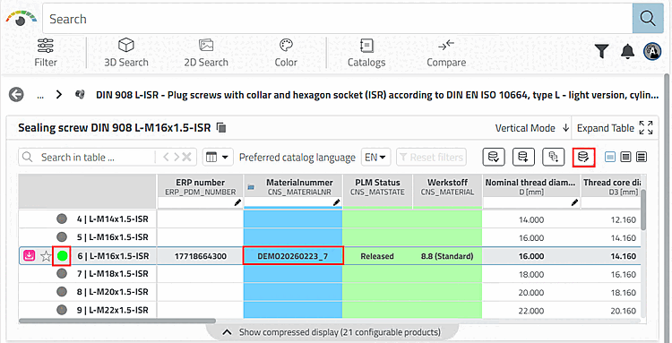 Hier beispielhaft Befüllung mittels "Edit/delete record in link database"