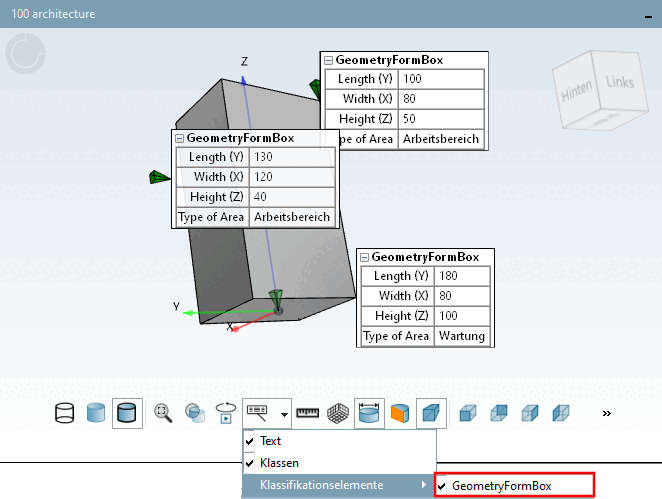 Klassifikationselemente [Classification Elements] -> GeometryFormBox
