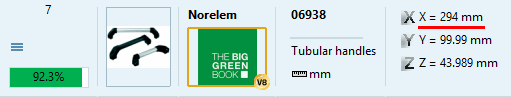Eine einfache Skizze kombiniert mit einer topologischen Größenangabe führt zu guten Ergebnissen.