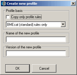 Neues Profil erstellen [Create new profile]