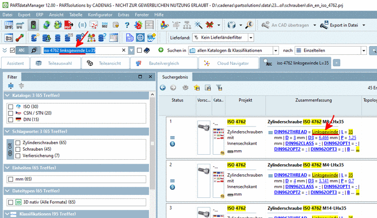 Suchergebnis: Gesuchter Wert gesetzt