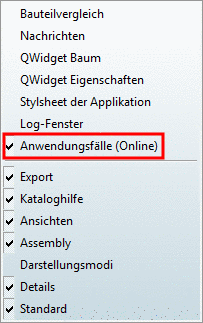 Setzen oder entfernen Sie einfach das Häkchen.