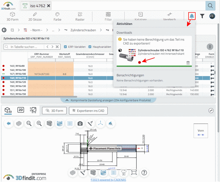 Einzelteil in Baugruppe selektiert -> Kontextmenübefehl "Baugruppe - Regel"