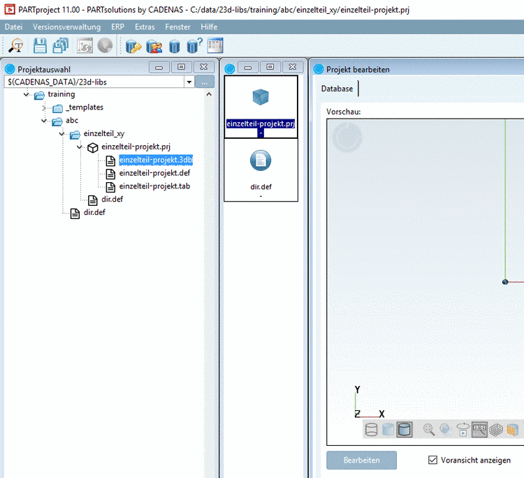 Es werden ausschließlich Zeilen mit vorhandender ERP-Nummer angezeigt.