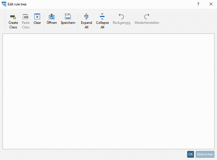 Leerer Dialog direkt nach initialem Öffnen