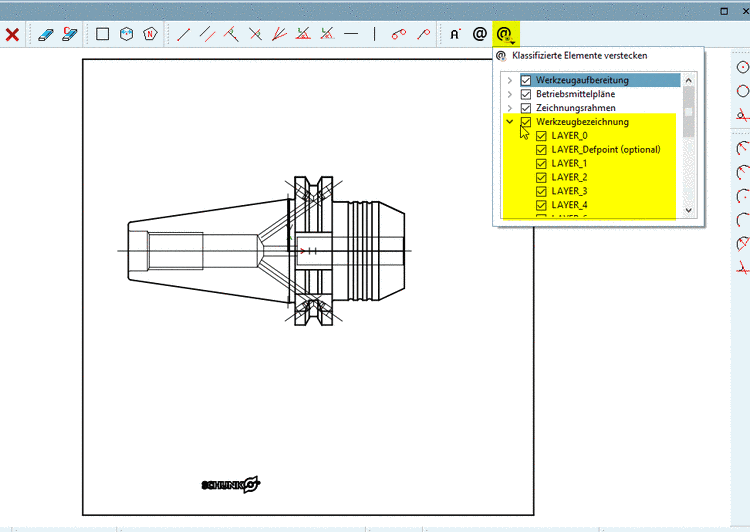 Alle Layer eingeblendet