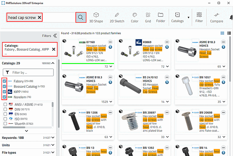Beispiel Textuelle Suche