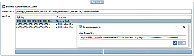 PARTadmin → Kategorie "AppServer Service [AppServer Service]" → Registerseite "Cloud-Support"
